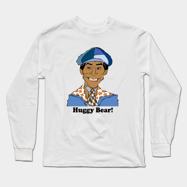 STARSKY & HUTCH HUGGY BEAR FAN ART Long Sleeve T-Shirt by cartoonistguy